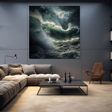 Tableau Mer Déchainée